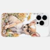 CUTE BROWN & WHITE CHIHUAHUA PUPPY DOG Case-Mate iPhone CASE (Achterkant (horizontaal))