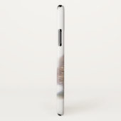 Cute Brown White Squirrel Animal iPhone X Hoesje (Achterkant / rechts)