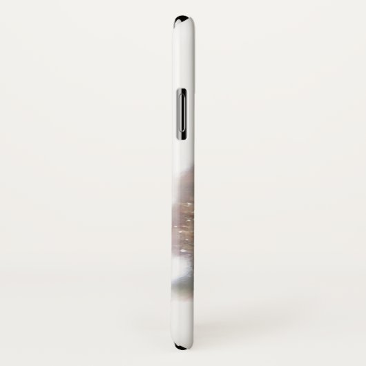 Cute Brown White Squirrel Animal iPhone X Hoesje (Achterkant / rechts)