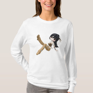 Cute Brunette Girl T-Shirt