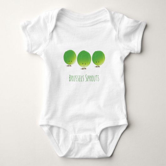 Cute Brussels Sprouts | Romper (Voorkant)