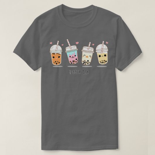 Cute Bubble Tea 7 T-shirt (Design voorkant)