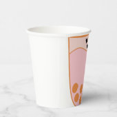 Cute Bubble Tea Boba Papieren Bekers (Rechts)