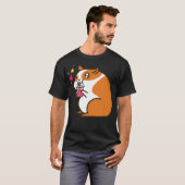 Cute Bubble Tea Hamster Drink Boba Animals T-shirt (Voorkant volledig)