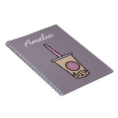Cute bubble tea notitieboek (Rechterzijde)