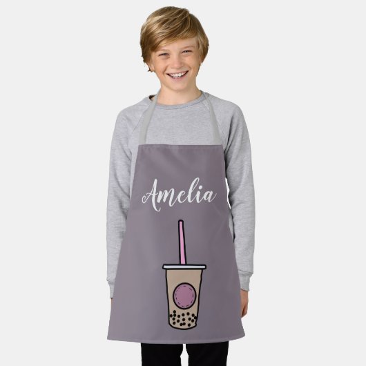 Cute bubble tea schort (Gedragen)
