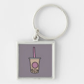 Cute bubble tea sleutelhanger (Voorkant)