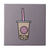 Cute bubble tea tegeltje (Voorkant)