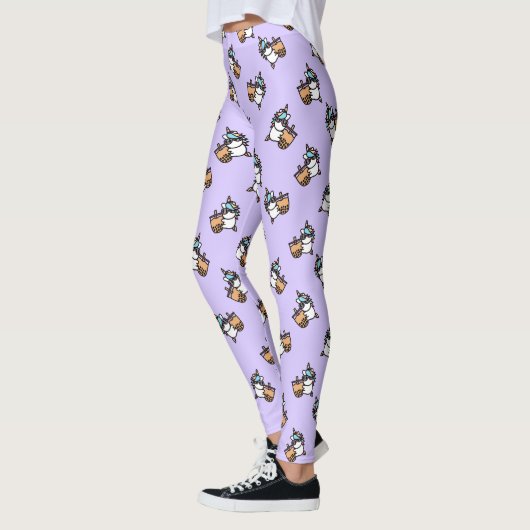 Cute Bubble Tea & Unicorn Leggings (Links)