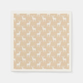 Cute Buck Deer Pattern Servet (Voorkant)