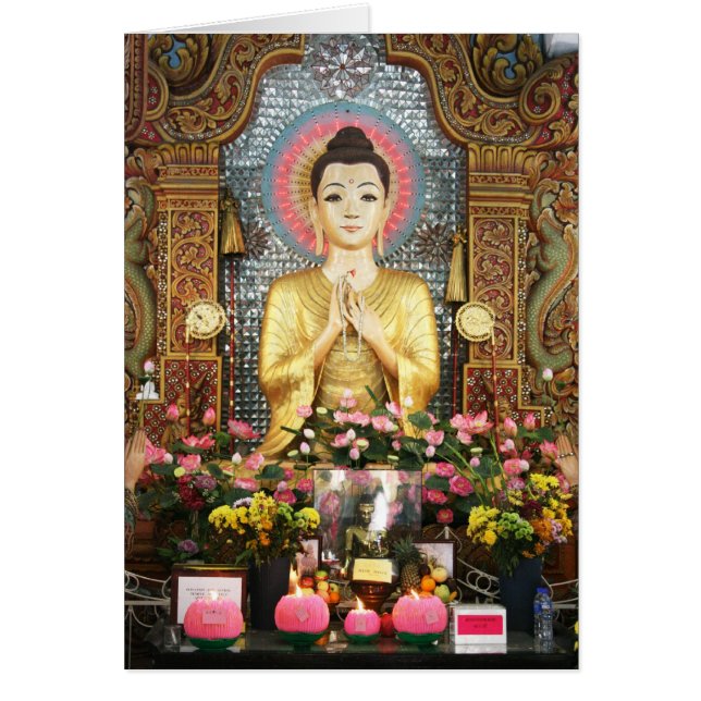 Cute Buddha Card (Voorkant)