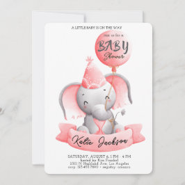 Cute Budget Baby Shower Kaart