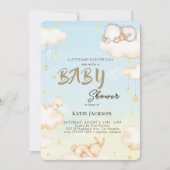 Cute Budget Baby Shower Kaart (Voorkant)