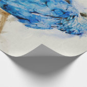 Cute Budgie Bird | Gift for Parrot Lover Cadeaupapier (Hoek)