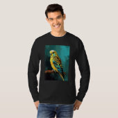 Cute Budgie Bird Parakeet Birds Bird Breeder 1 T-shirt (Voorkant volledig)