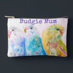 Cute Budgie Whimsical Watercolor Mum Mothers Day Etui<br><div class="desc">Budgie Watercolour Painting. Designed from my original watercolours.</div>