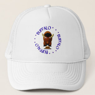 Cute Buffalo met rundvlees op weck en Buffalo Wing Trucker Pet