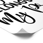 Cute Buffalo Plaid Heart Valentines Day For Pre K  Poster (Hoek)