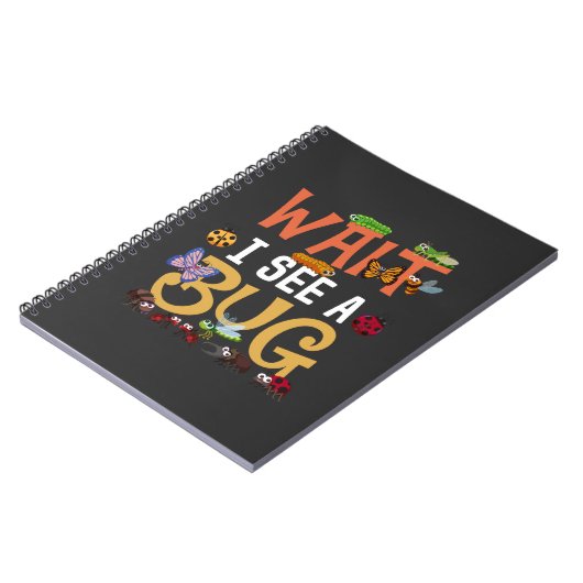 Cute Bug Catcher Kind Insect Lover Notitieboek (Linkerzijde)