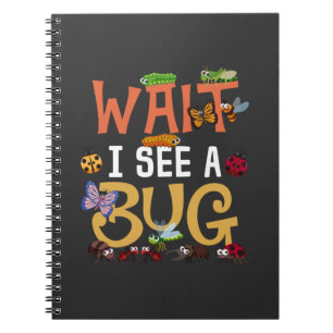 Cute Bug Catcher Kind Insect Lover Notitieboek