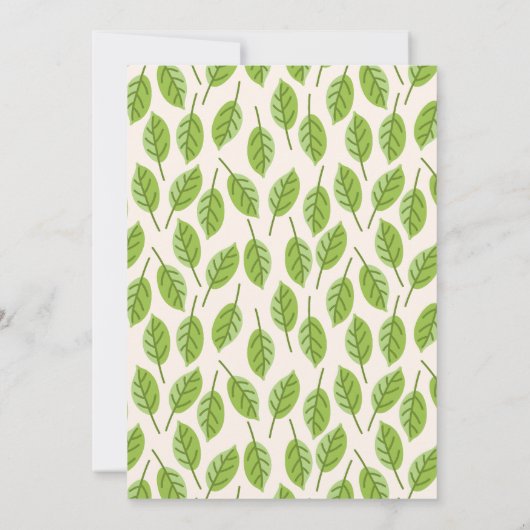 Cute Bug Ladybug Buttefly Kids 1st Birthday Party Kaart (Achterkant)