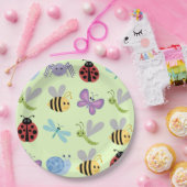 Cute Bug Paper Borden Papieren Bordje (Feest)