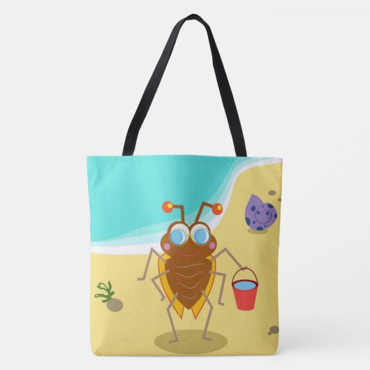 Cute Bug Tote Bag (Voorkant)