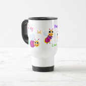Cute Bug Travel Mug Reisbeker (Voorkant links)