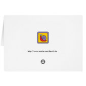 Cute Bugs Big Sister Blank Kaart (Achterkant Horizontaal)