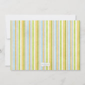 Cute Bugs Birthday Party Invitation Kaart (Achterkant)