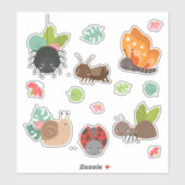 Cute Bugs Collectie 5 Scrapbooking Sticker (Vel)