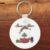 Cute Bugs Color Me Happy Sleutelhanger (Voorkant)
