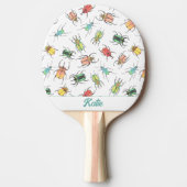 Cute Bugs Girls Name Tafeltennisbatje (Voorkant)