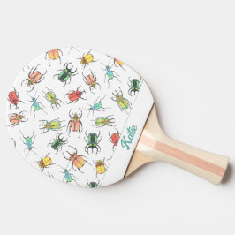Cute Bugs Girls Name Tafeltennisbatje