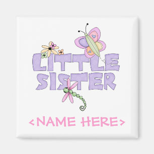 Cute Bugs Little Sister Magneet