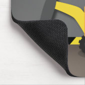 Cute Builder Boy in Construction Excavator Muismat (Hoek)