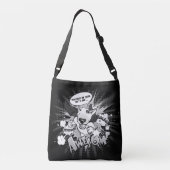 Cute Bull Terrier bag "Geweldige" Crossbody Tas (Achterkant)