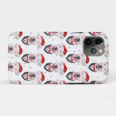 Cute Bull Terrier Dog Christmas Pattern Case-Mate iPhone Case (Achterkant (horizontaal))