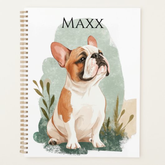 Cute Bulldog 2026 Planner Book | Lovely Bulldog (Voorkant)