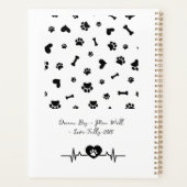 Cute Bulldog 2026 Planner Book | Lovely Bulldog (Achterkant)