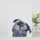 Cute Bulldog Artwork | Bulldog Lover Gift Menu (Staand voorkant)