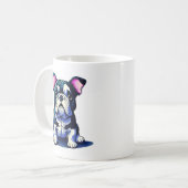 Cute Bulldog Koffiemok (Voorkant links)
