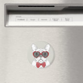 Cute Bulldog Magneet (Insitu (Vaatwasser))