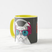 Cute Bulldog Mok (Voorkant links)