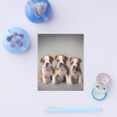 Cute Bulldog Puppies | Hondenliefhebbers Cadeau Flyer (Enkel)