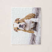 Cute Bulldog Puppy Legpuzzel (Verticaal)