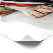 Cute Bulldog Sleeping | Engelse Bulldog Lover Foto Afdruk (Hoek)