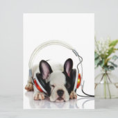 Cute Bulldog Sleeping | Engelse Bulldog Lover Menu (Staand voorkant)