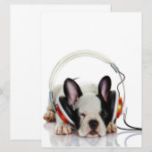 Cute Bulldog Sleeping | Engelse Bulldog Lover Menu (Voorkant / Achterkant)