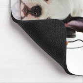 Cute Bulldog Sleeping | Engelse Bulldog Lover Muismat (Hoek)
